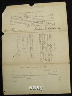 CIVIL War Plymouth North Carolina Union Soldier Enlistment 101st Pa Pow
