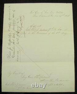 CIVIL War Savannah Georgia Pennsylvania Colonel Thomas Jordan Order 1865