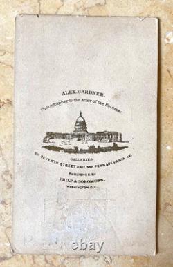 CIVIL War Seth Kinman California Mountain Man Hunter & Trapper 1864 CDV Photo