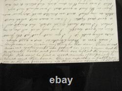 CIVIL War Sybertsville Penn 1861 Letter Re Brothers In Action At Beaufort Sc