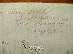 CIVIL War Texas Army Of The Rio Grande Clarksville Texas Surgeon's Order 1865