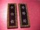 Civil War Union 3 Star General Shoulder Board Straps Used