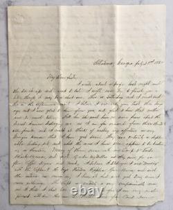 CIVIL War Union Letter 80th Ohio Vols. Detailing Death Of General Mcpherson 1864