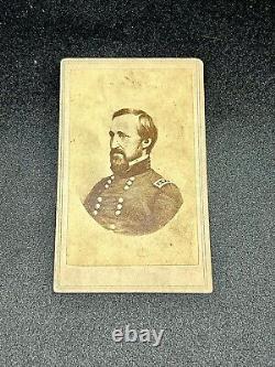 CIVIL War Union Major General William Rosecrans CDV Photograph Photo