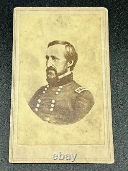 CIVIL War Union Major General William Rosecrans CDV Photograph Photo