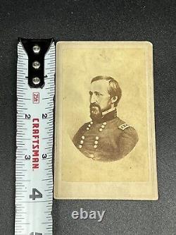 CIVIL War Union Major General William Rosecrans CDV Photograph Photo