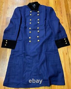 CIVIL War Us Union General Staff Infantry Frock Jacket-large
