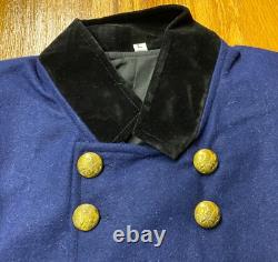 CIVIL War Us Union General Staff Infantry Frock Jacket-xlarge 46-48r
