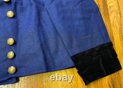 CIVIL War Us Union General Staff Infantry Shell Jacket-2xlarge 50r