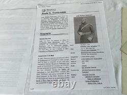 CIVIL War Vermont General J S Peck Letter 1881 To Gen. J Patterson Vt Stationary