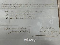 CSA Confederate General William E. Jones Civil War KIA Signed Autograph PSA Slab