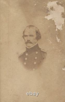 C. 1860's Confederate General Albert Sidney Johnston SIGNED Photo by Anthony