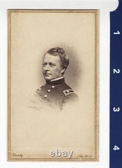 C. 1860's General Joseph Hooker Carte de Visite Photo by Matthew Brady