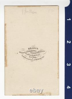 C. 1860's General Joseph Hooker Carte de Visite Photo by Matthew Brady