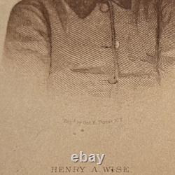 C. D. V. Photograph of Confederate Civil War General Henry A. Wise