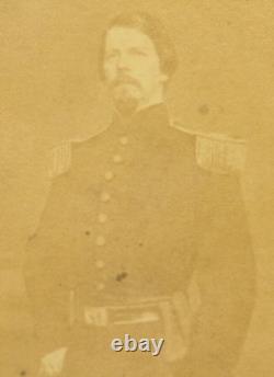 Ca. 1861 Civil War CDV Photograph of CONFEDERATE GENERAL BARNARD ELLIOTT BEE Jr