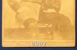 Ca. 1862 Civil War CDV Photograph of Seated CONFEDERATE GENERAL EARL VAN DORN