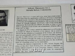 Carl Schurz Civil War General Nevada Indian Proponent AUTOGRAPH CUT OUT & BIO