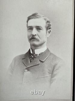 Charles W. Stevens Civil War Veteran Brig General Uniform Cabinet Card Photo