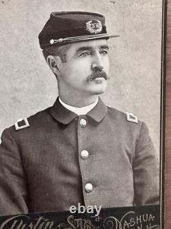Charles W. Stevens Civil War Veteran Brig General Uniform Cabinet Card Photo