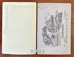 Charles W. Stevens Civil War Veteran Brig General Uniform Cabinet Card Photo