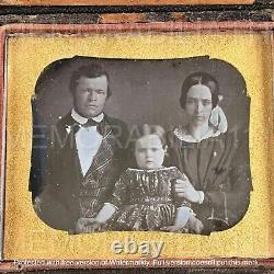 Circa 1845 Akron Ohio Mayor General Civil War George McNeil Photo Daguerreotype