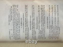 Civil War Bound Collection of General Orders and Circulars War Department 1866