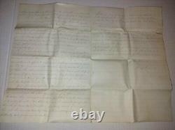 Civil War Brigadier General James Robinson Letter 1864