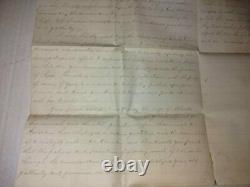 Civil War Brigadier General James Robinson Letter 1864