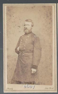 Civil War CDV Brigadier General Nathaniel Jackson of Maine