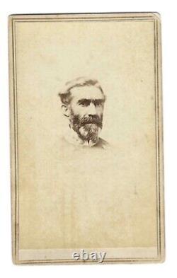 Civil War CDV Confederate General Braxton Bragg