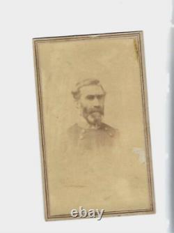 Civil War CDV Confederate General Braxton Bragg Vannerson & Jones