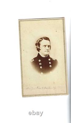 Civil War CDV Confederate General John C Breckenridge, former VP