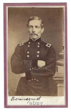 Civil War CDV Confederate General PGT Beauregard