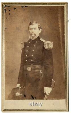 Civil War CDV Confederate General William J Hardee 2