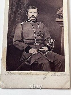 Civil War CDV Confederate Lieutenant General Simon Bolivar Buckner E. Anthony