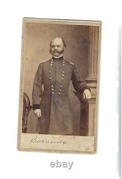 Civil War CDV General Ambrose Burnside of Rhode Island