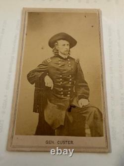 Civil War CDV General George Armstrong Custer