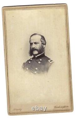 Civil War CDV General Gustavus de Russey by Brady