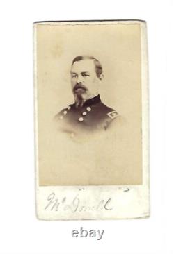 Civil War CDV General Irvin McDowell Bull Run