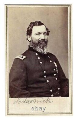 Civil War CDV General John Sedgwick KIA Spottsylvania CH