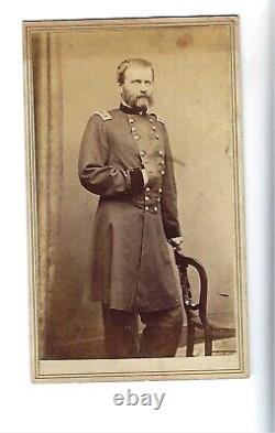 Civil War CDV General William B Franklin by Brady