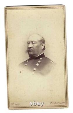 Civil War CDV General William French by Brady
