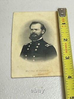 Civil War CDV Maj General JAMES B McPHERSON Photo