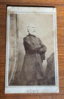 Civil War CDV Major General Sumner Bradys Galleries Identified In Period Ink