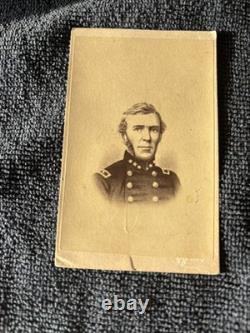 Civil War CDV Photograph Of Confederate General Braxton Bragg NY Photograph Co