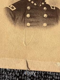 Civil War CDV Photograph Of Confederate General Braxton Bragg NY Photograph Co