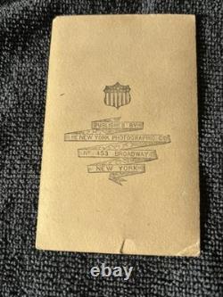 Civil War CDV Photograph Of Confederate General Braxton Bragg NY Photograph Co