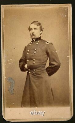Civil War CDV Union General Edwin Stoughton Vermont Captured by Mosby