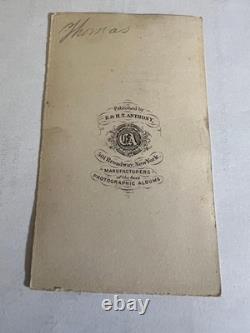 Civil War CDV Union General George Thomas The Rock of Chickamauga
